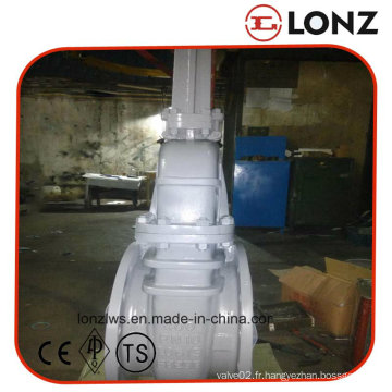 Big Dn400 F4 en acier moulé DIN Wedge Gate Valve